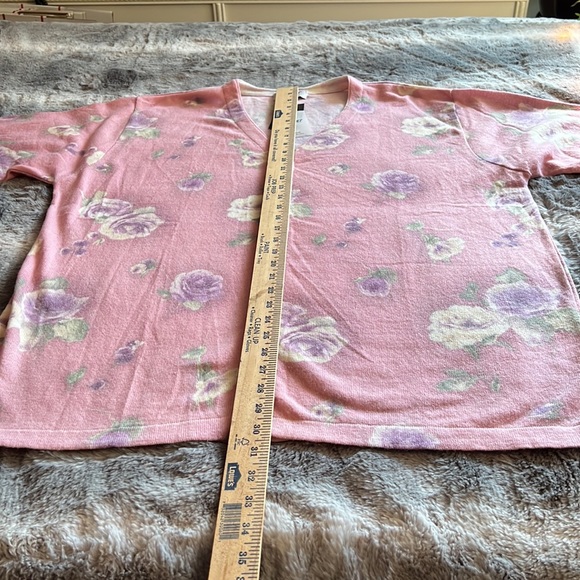 Gabriella T Pink Sweater SZ 2X - Picture 6 of 9